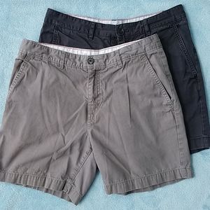 Light and Dark Grey Chino Shorts
